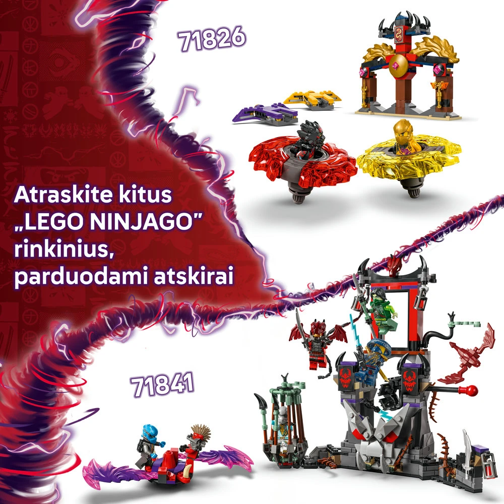 LEGO® Ninjago Lloyd spyruoklinis lenktyninis automobilis (71828)