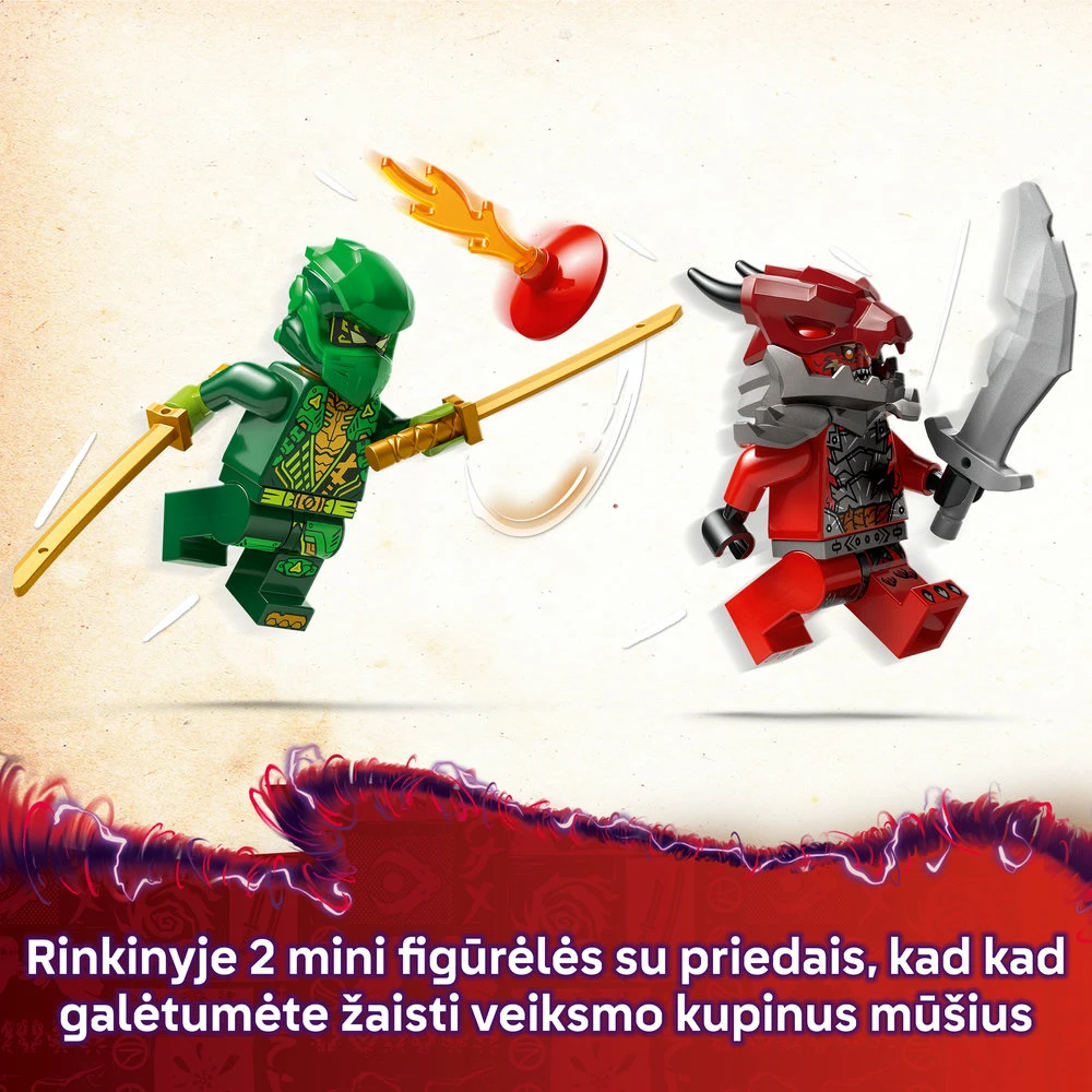 LEGO® Ninjago Lloyd spyruoklinis lenktyninis automobilis (71828)