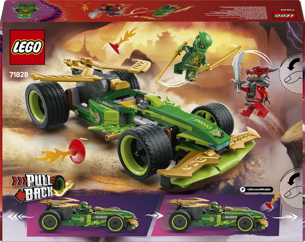 LEGO® Ninjago Lloyd spyruoklinis lenktyninis automobilis (71828)