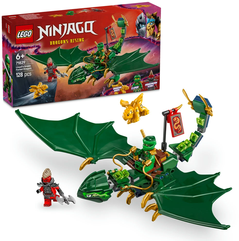 LEGO® Ninjago Lloyd Žaliojo miško drakonas (71829)