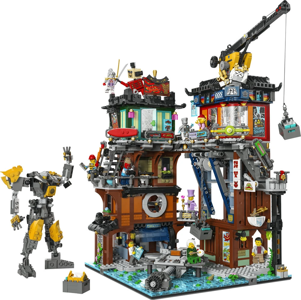 LEGO® NINJAGO® miesto dirbtuvės Žaidimo rinkinys 71837
