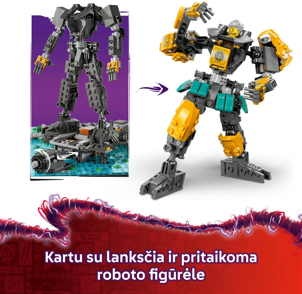 LEGO® NINJAGO® miesto dirbtuvės Žaidimo rinkinys 71837