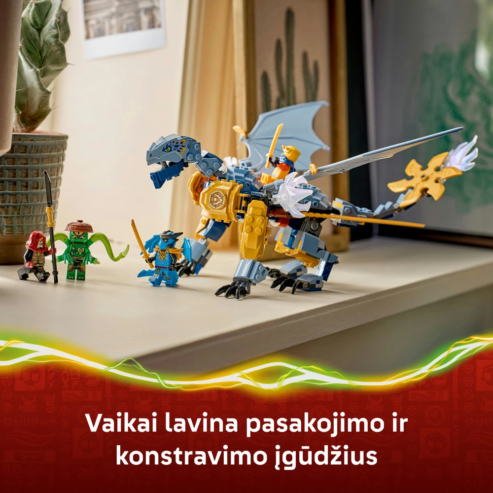 LEGO® NINJAGO® Nindzių drakono Riyu kova Žaislas 71855