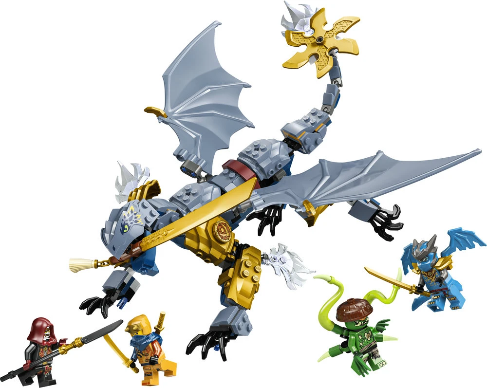 LEGO® NINJAGO® Nindzių drakono Riyu kova Žaislas 71855