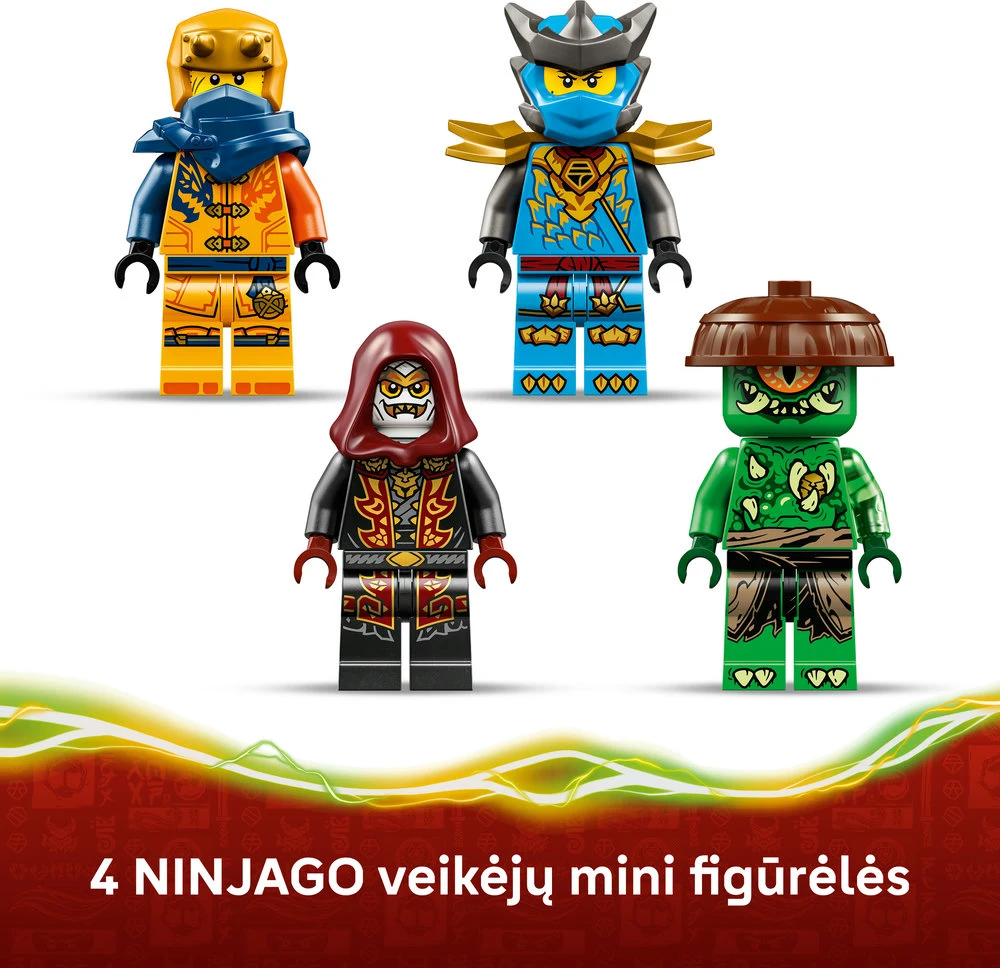 LEGO® NINJAGO® Nindzių drakono Riyu kova Žaislas 71855