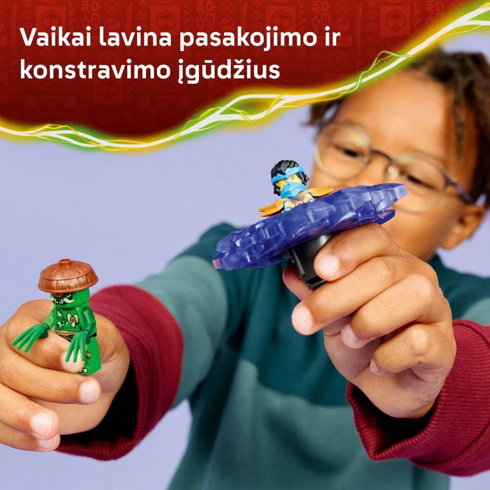 LEGO® NINJAGO® Nya prieš mutacijos suktuką-monstrą 71849