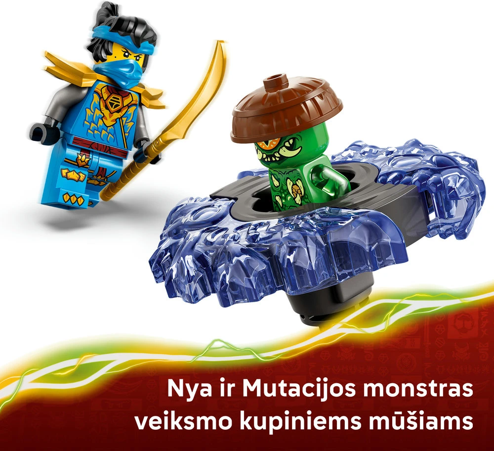 LEGO® NINJAGO® Nya prieš mutacijos suktuką-monstrą 71849