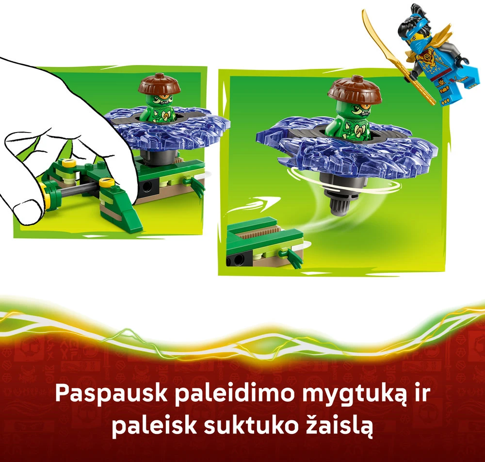 LEGO® NINJAGO® Nya prieš mutacijos suktuką-monstrą 71849