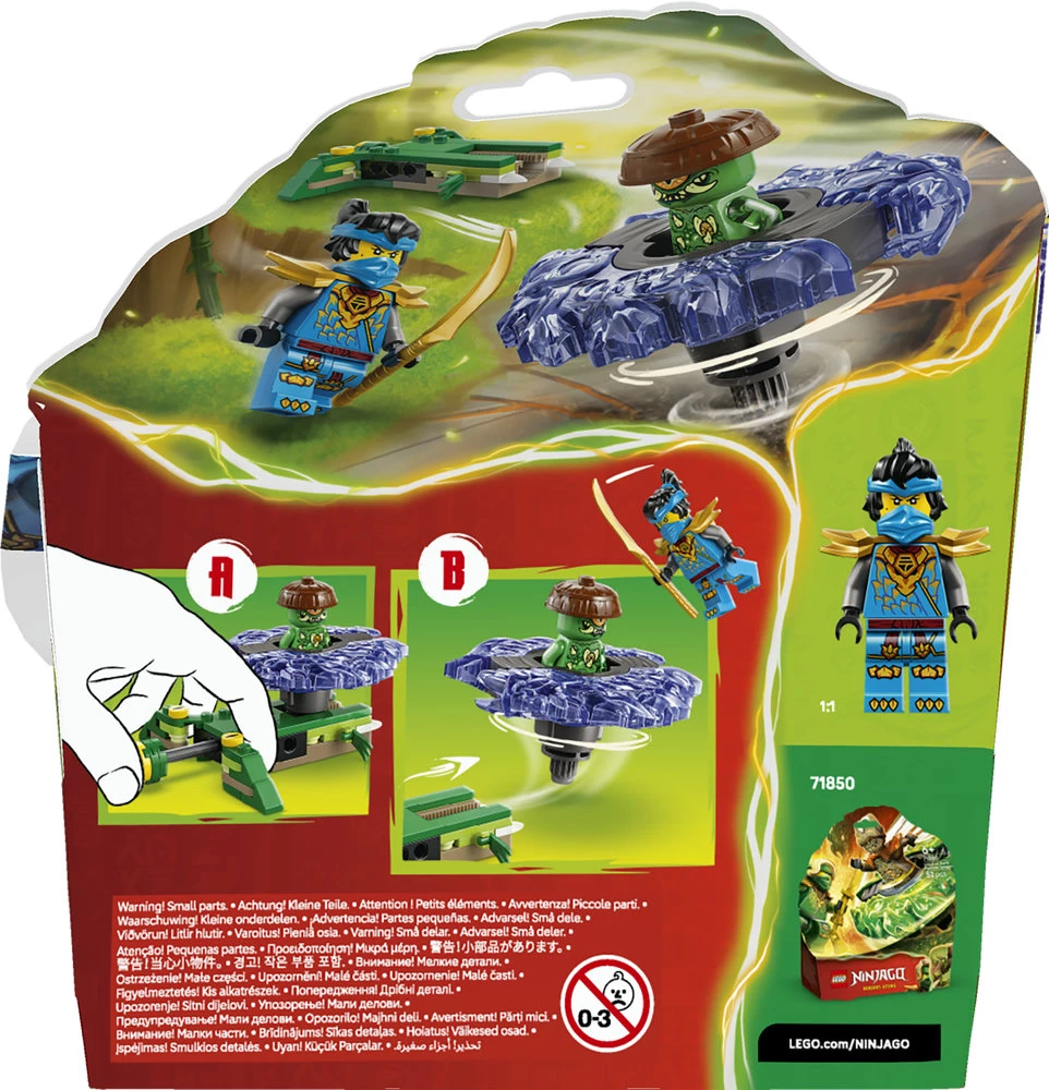 LEGO® NINJAGO® Nya prieš mutacijos suktuką-monstrą 71849