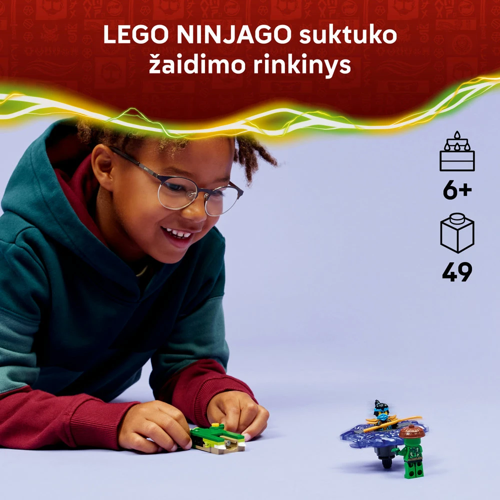 LEGO® NINJAGO® Nya prieš mutacijos suktuką-monstrą 71849