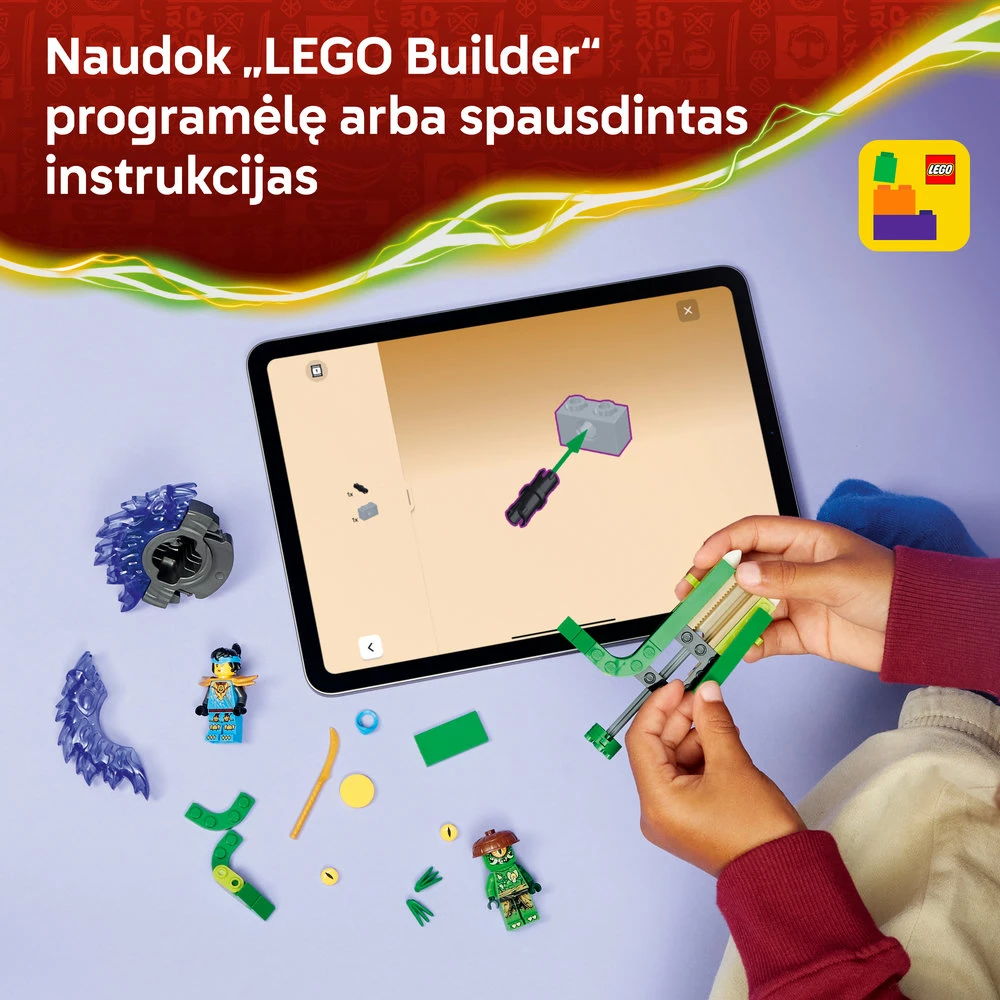 LEGO® NINJAGO® Nya prieš mutacijos suktuką-monstrą 71849