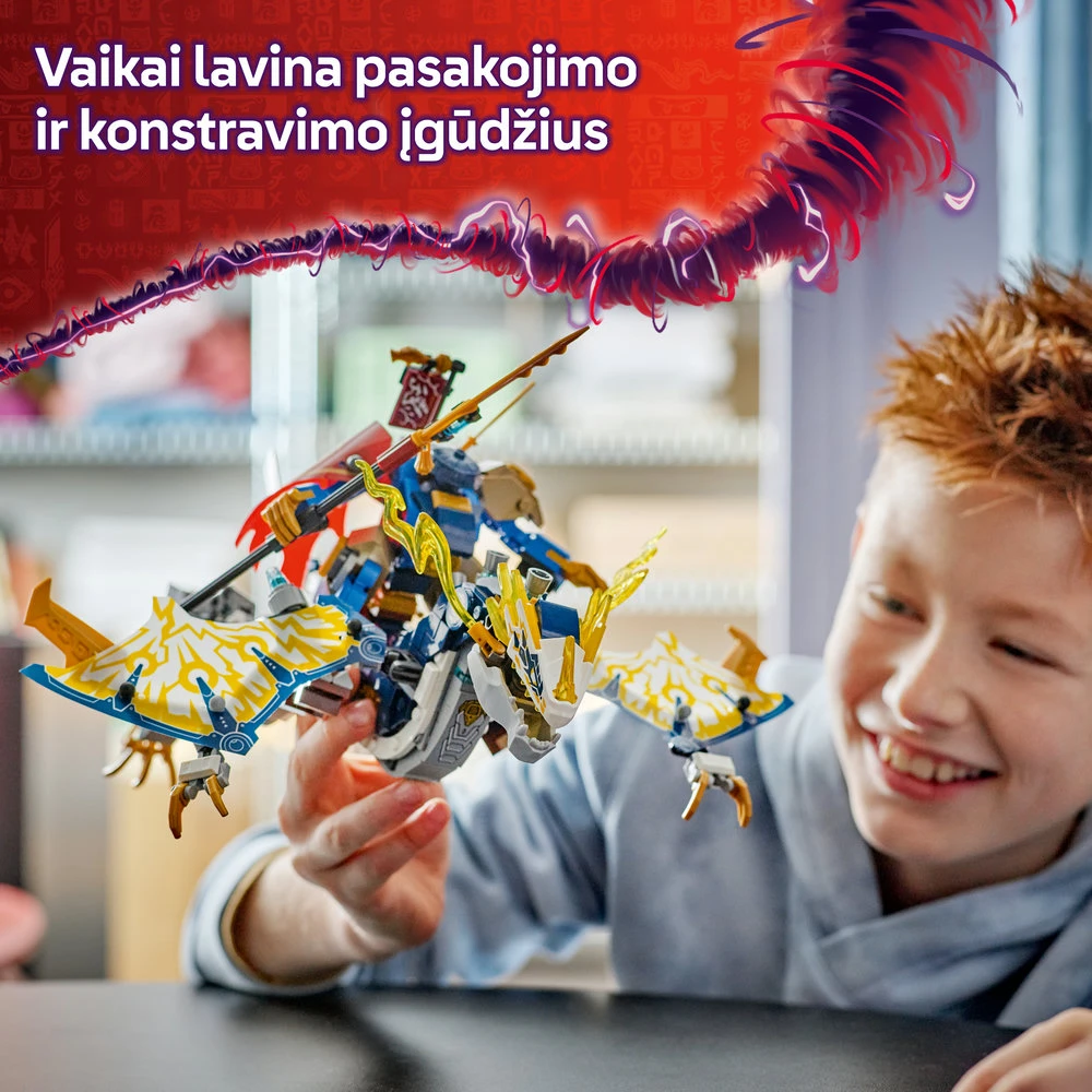 LEGO® NINJAGO® Rogue robotas drakono raitelis Žaislas 71843