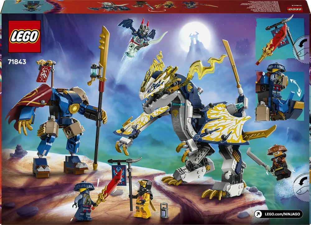 LEGO® NINJAGO® Rogue robotas drakono raitelis Žaislas 71843