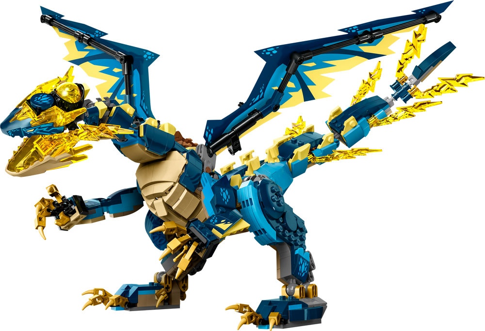 LEGO® Ninjago Stichijų drakonas prieš Imperatorės robotą (71796)