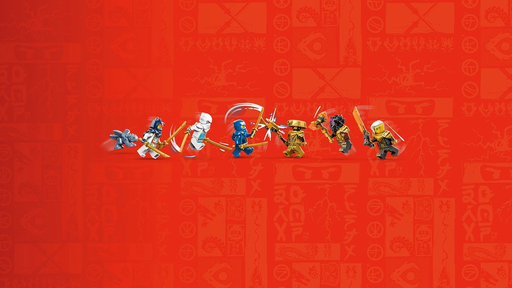 LEGO® Ninjago Stichijų drakonas prieš Imperatorės robotą (71796)