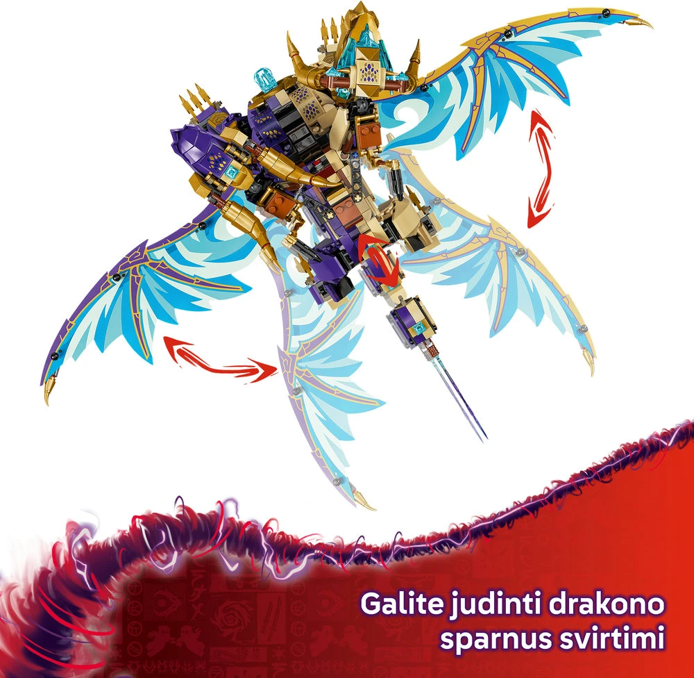 LEGO® Ninjago Sutelkimo drakonas Lankas (71836)