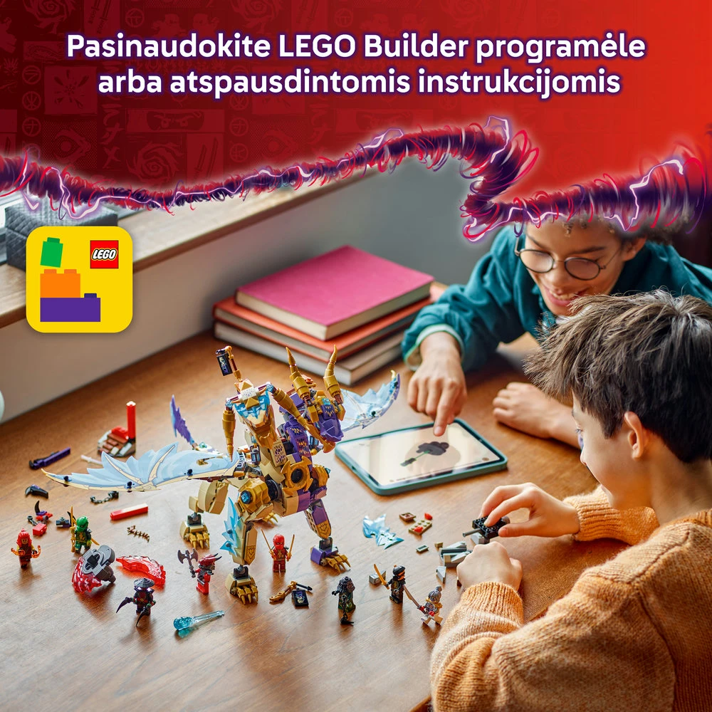 LEGO® Ninjago Sutelkimo drakonas Lankas (71836)