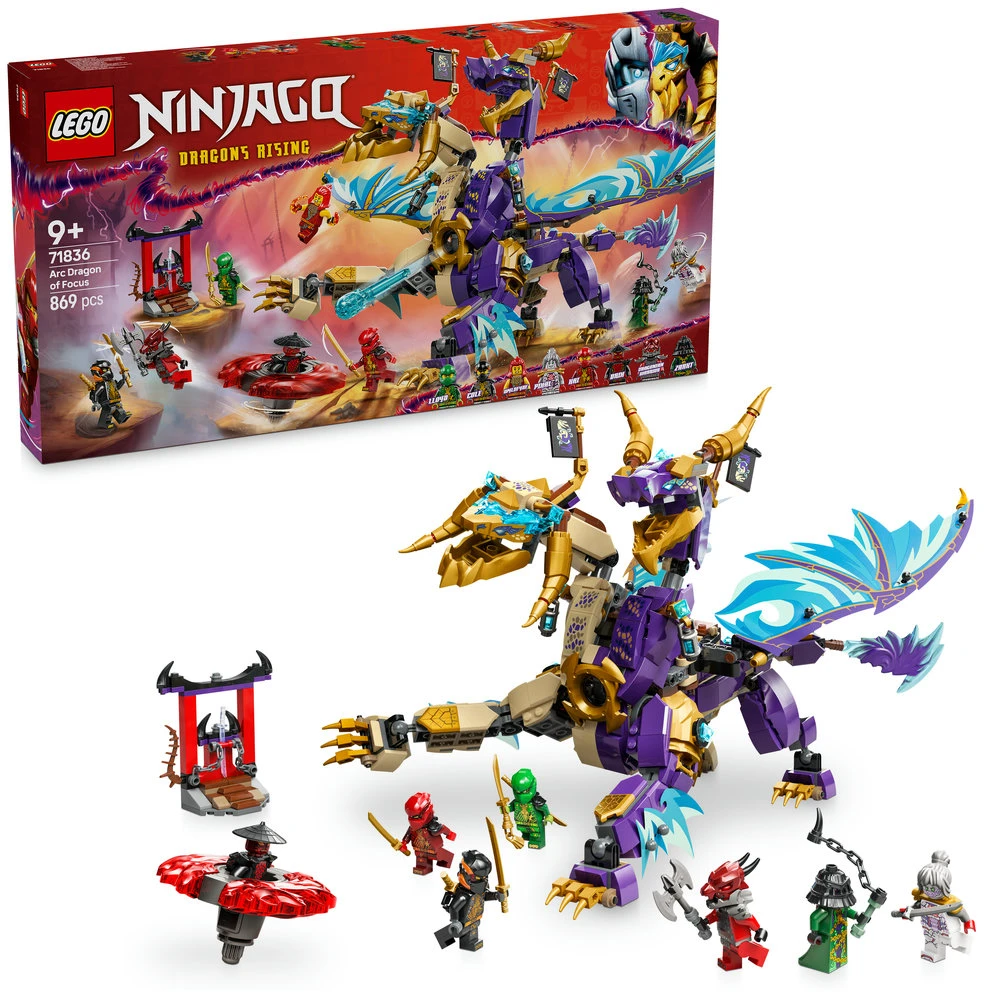 LEGO® Ninjago Sutelkimo drakonas Lankas (71836)