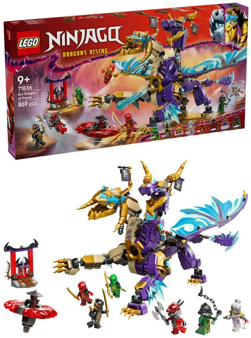 LEGO® Ninjago Sutelkimo drakonas Lankas (71836)