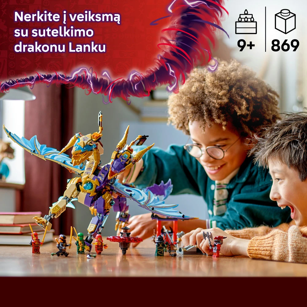 LEGO® Ninjago Sutelkimo drakonas Lankas (71836)