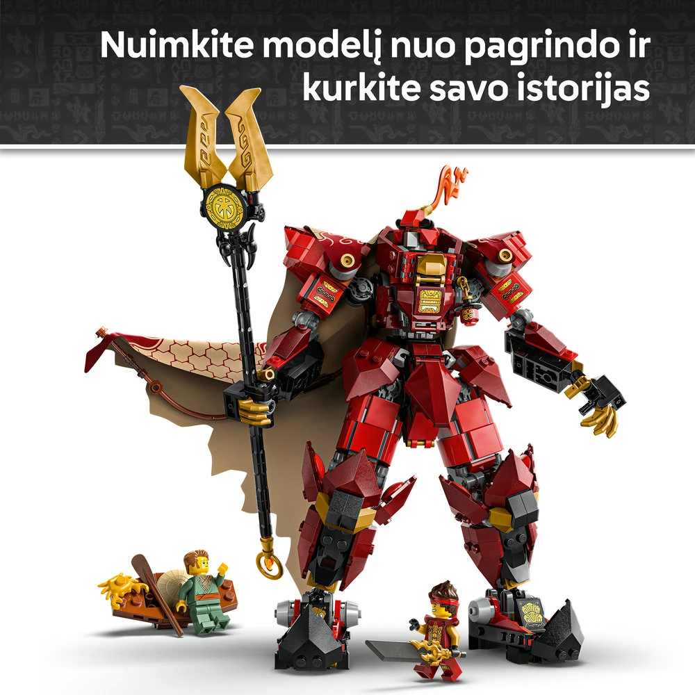 LEGO® Ninjago Ugnies riteris-robotas (71846)
