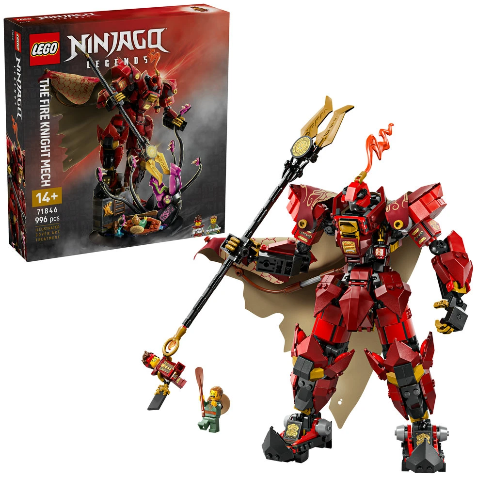 LEGO® Ninjago Ugnies riteris-robotas (71846)