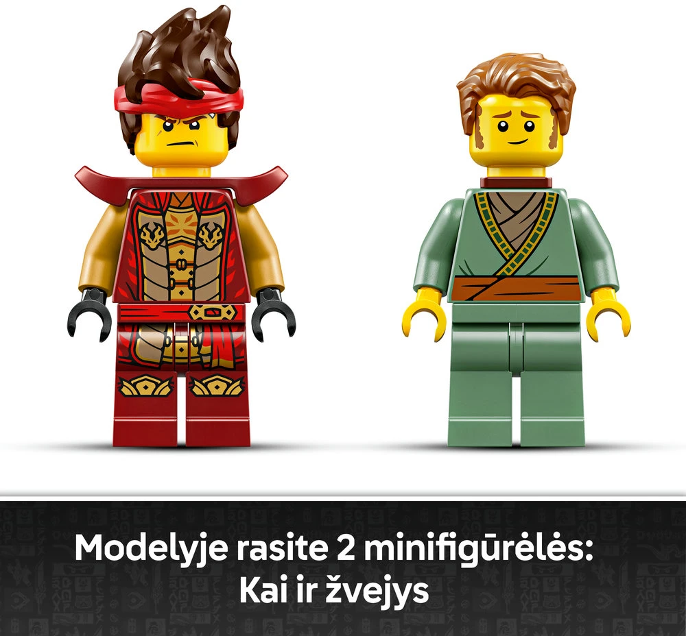 LEGO® Ninjago Ugnies riteris-robotas (71846)
