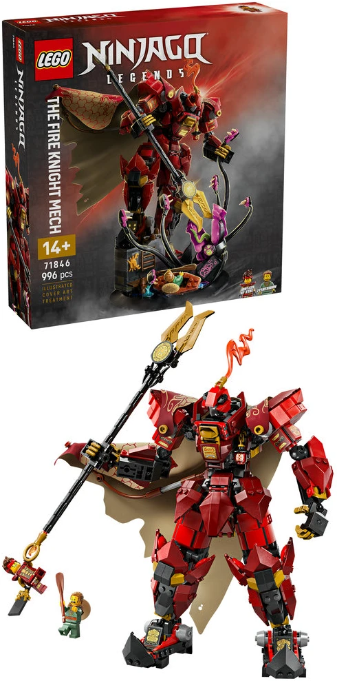 LEGO® Ninjago Ugnies riteris-robotas (71846)