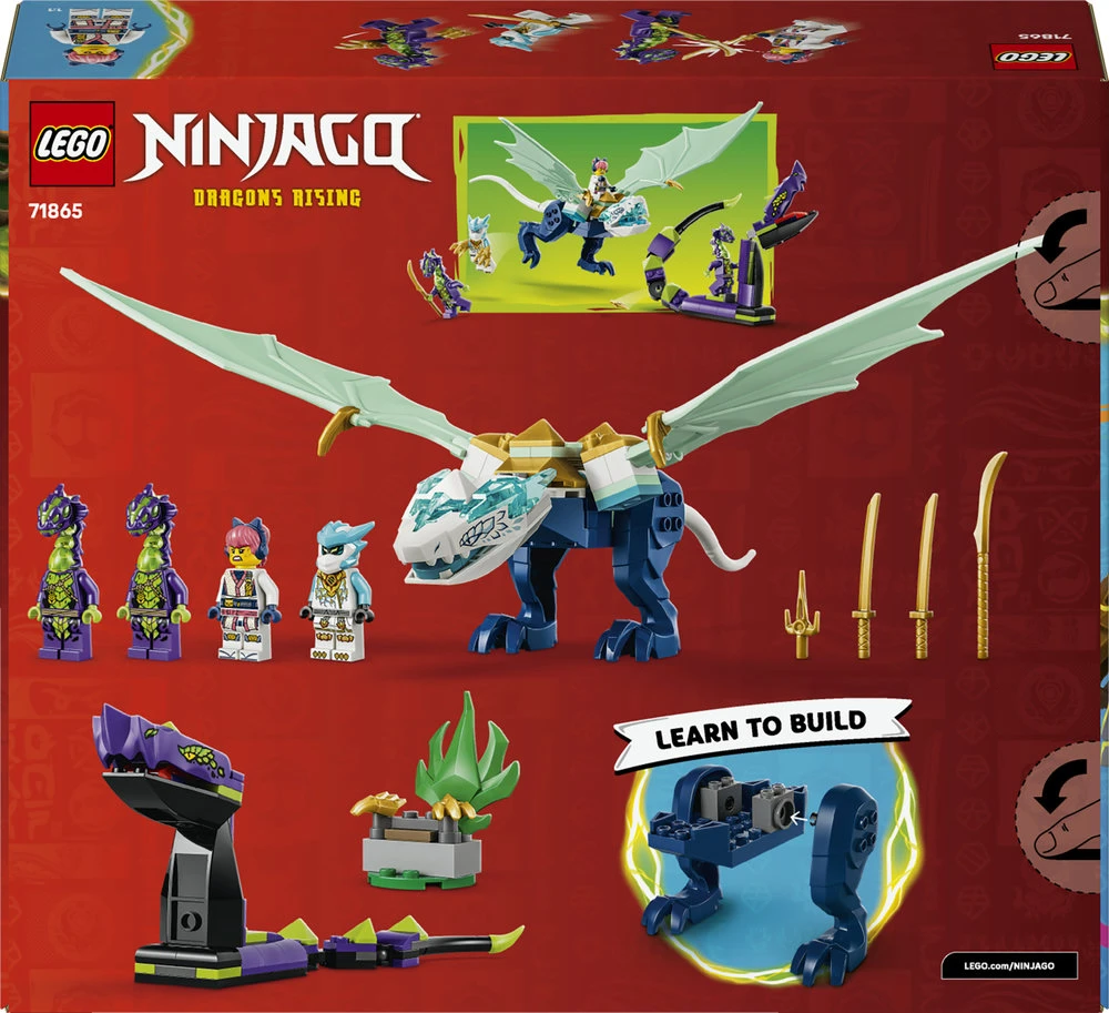 LEGO® NINJAGO® Zane ledo drakono kova Rinkinys 71865