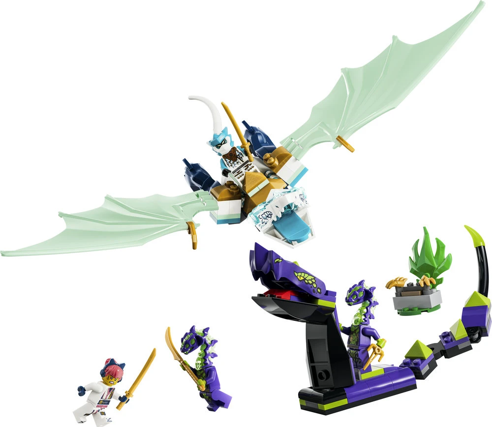LEGO® NINJAGO® Zane ledo drakono kova Rinkinys 71865
