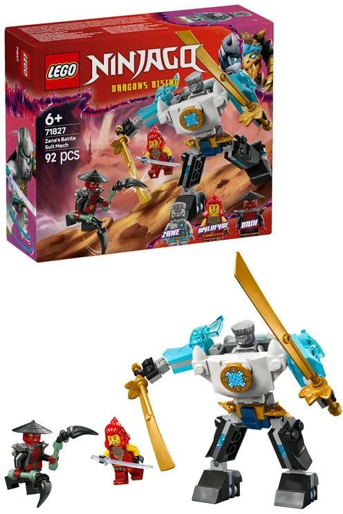 LEGO® Ninjago Zane robotizuotas kovos kostiumas (71827)
