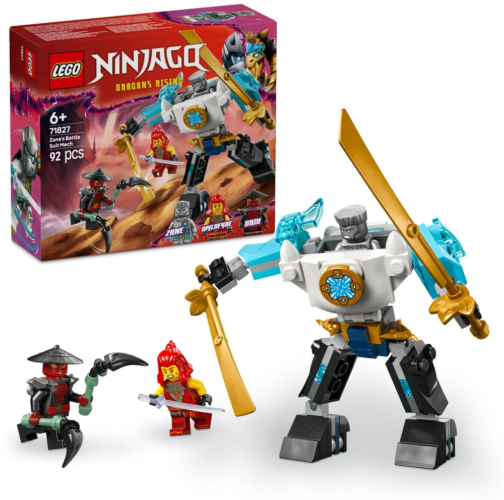 LEGO® Ninjago Zane robotizuotas kovos kostiumas (71827)