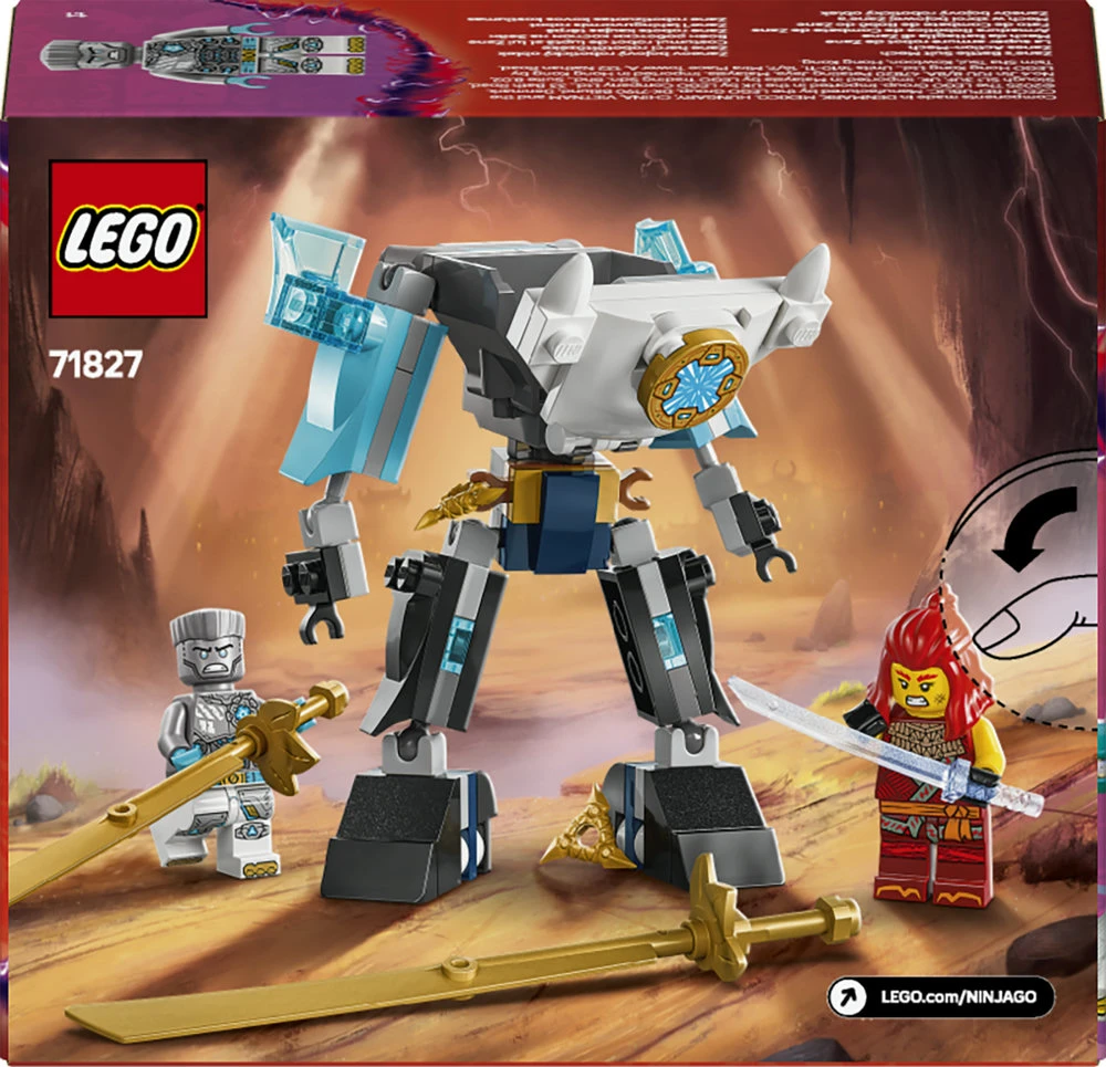 LEGO® Ninjago Zane robotizuotas kovos kostiumas (71827)