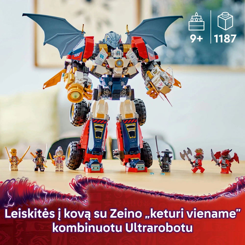 LEGO® NINJAGO® Zeino kombinuotasis ultrarobotas 71834