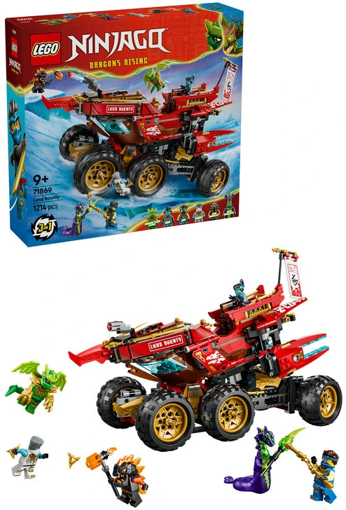 LEGO® NINJAGO® „Žemės dovana“ Žaislinis sunkvežimis 71869
