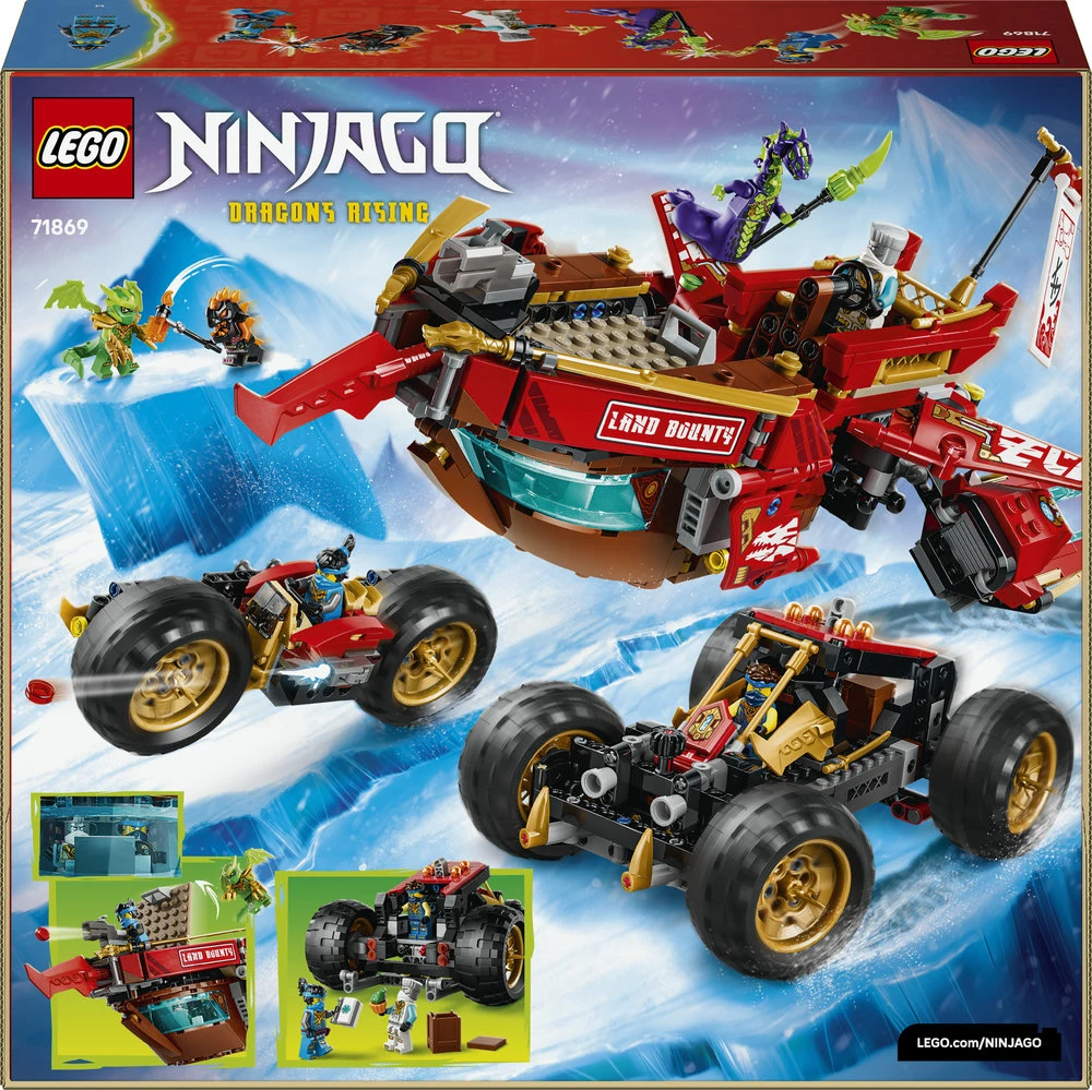 LEGO® NINJAGO® „Žemės dovana“ Žaislinis sunkvežimis 71869