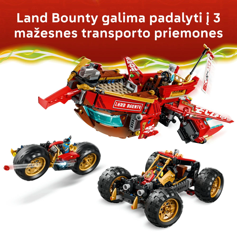LEGO® NINJAGO® „Žemės dovana“ Žaislinis sunkvežimis 71869