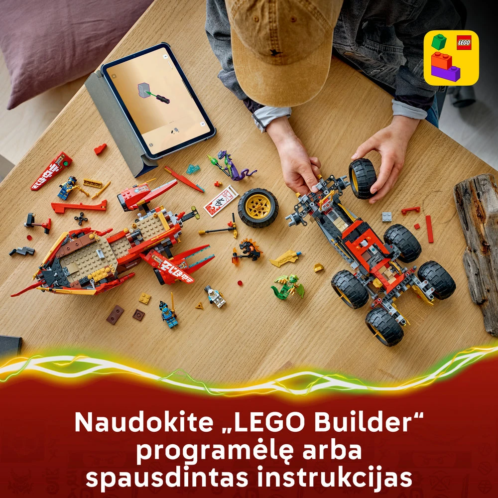 LEGO® NINJAGO® „Žemės dovana“ Žaislinis sunkvežimis 71869