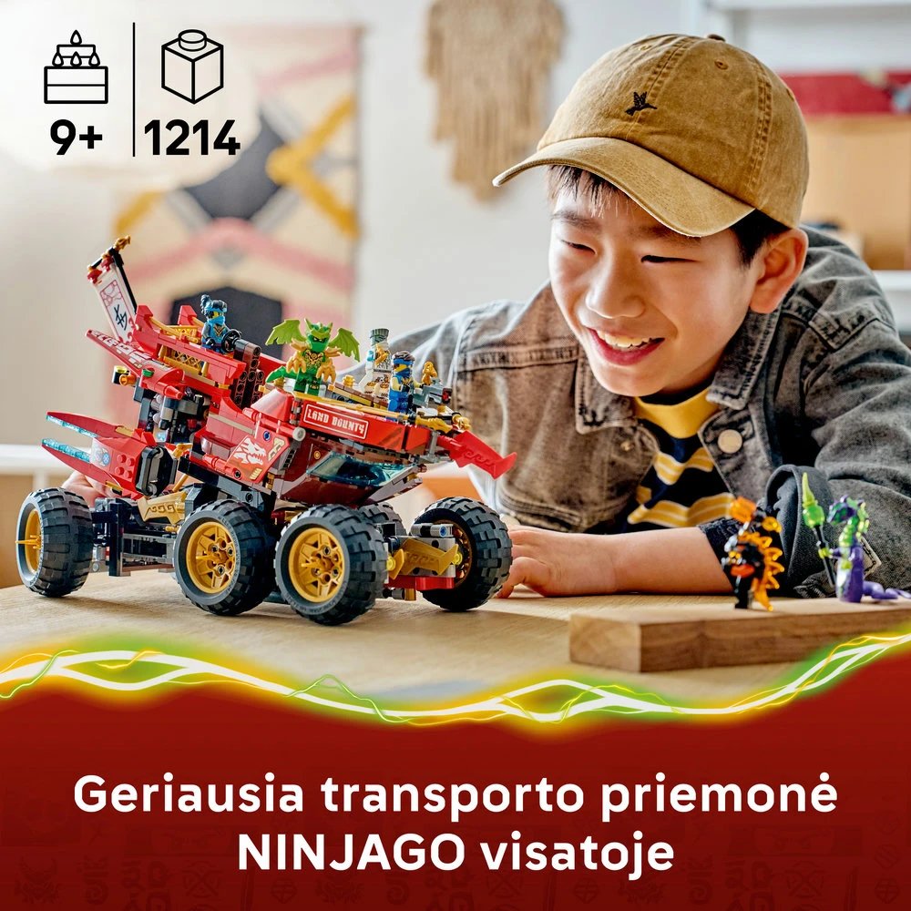LEGO® NINJAGO® „Žemės dovana“ Žaislinis sunkvežimis 71869