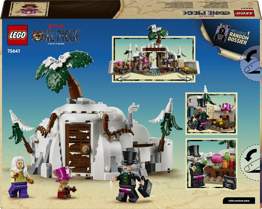 LEGO® ONE PIECE Dr. Hiriluk slėptuvė ir minifigūrėlės 75641