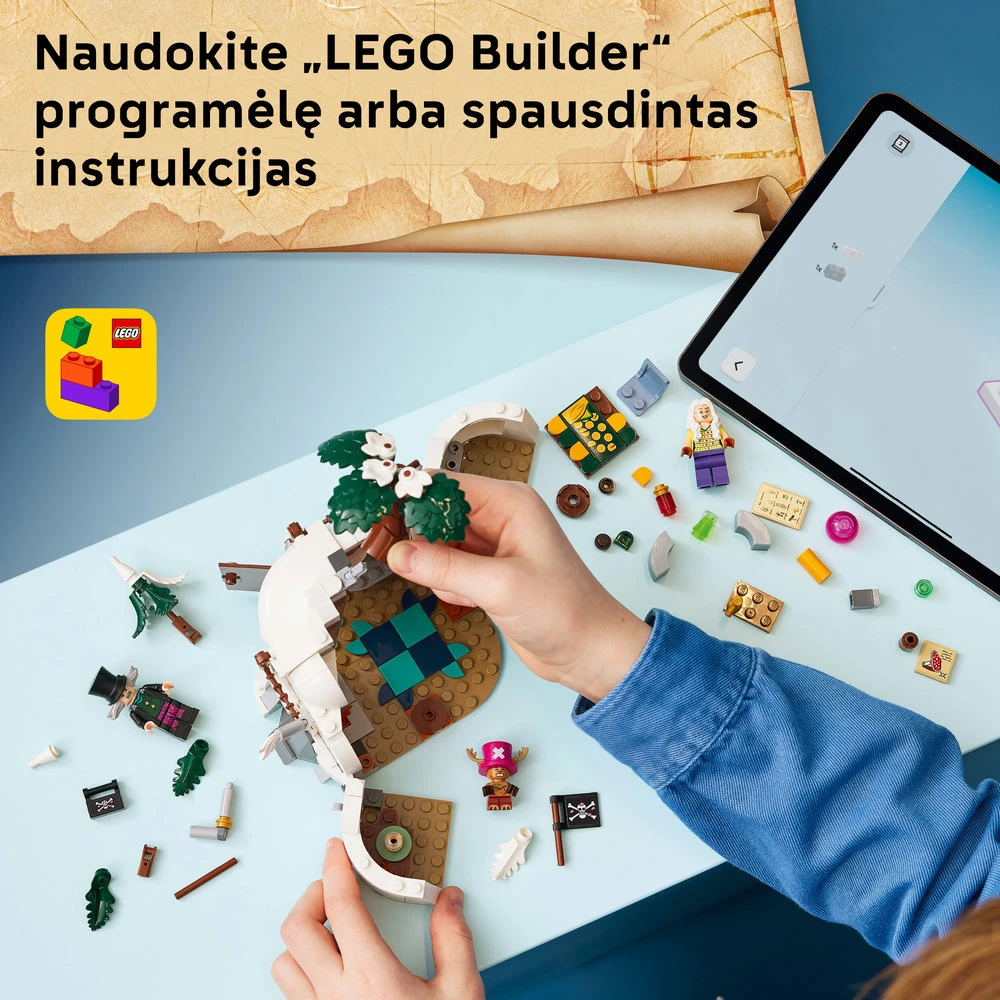 LEGO® ONE PIECE Dr. Hiriluk slėptuvė ir minifigūrėlės 75641