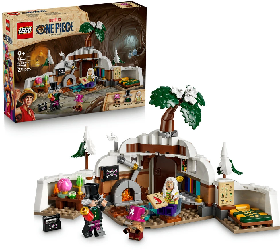 LEGO® ONE PIECE Dr. Hiriluk slėptuvė ir minifigūrėlės 75641