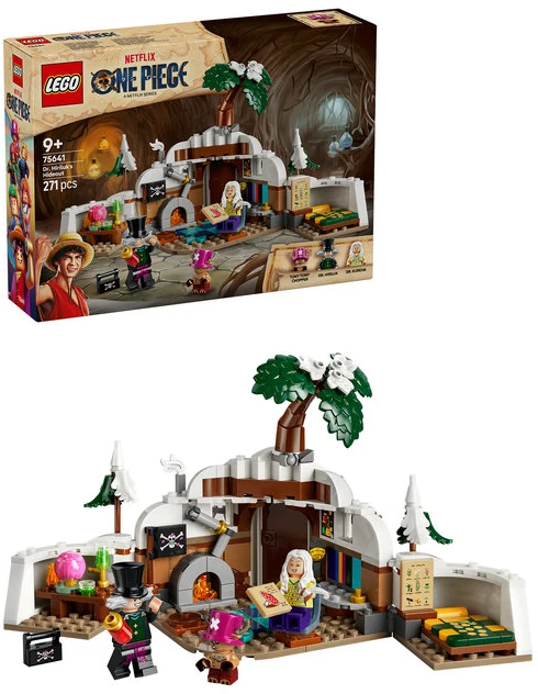 LEGO® ONE PIECE Dr. Hiriluk slėptuvė ir minifigūrėlės 75641