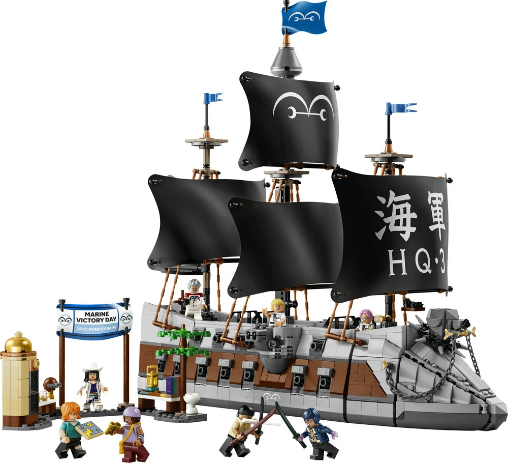 LEGO® ONE PIECE Garp jūrų karo laivas Žaislas 75646