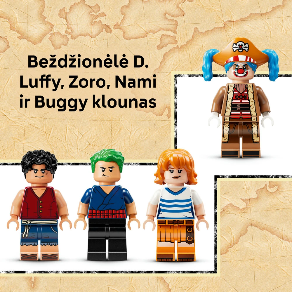 LEGO® One Piece Klouno Buggy cirko palapinė (75637)