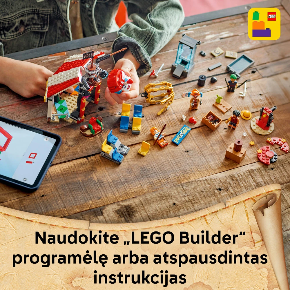 LEGO® One Piece Klouno Buggy cirko palapinė (75637)
