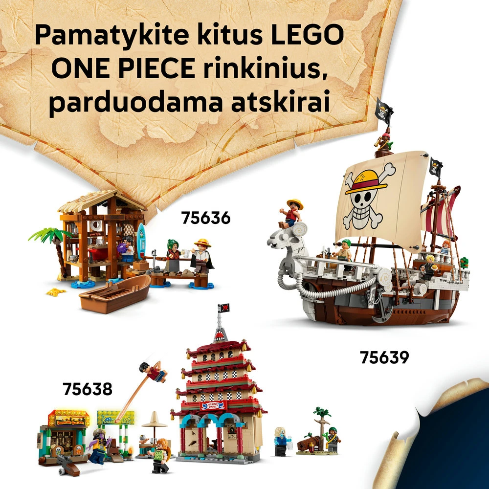 LEGO® One Piece Klouno Buggy cirko palapinė (75637)