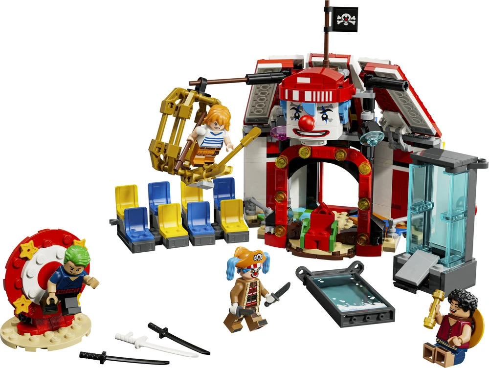 LEGO® One Piece Klouno Buggy cirko palapinė (75637)
