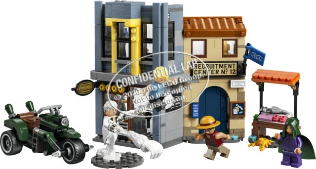 LEGO® ONE PIECE Lemiama kova su Captain Smoker Žaislas 75642