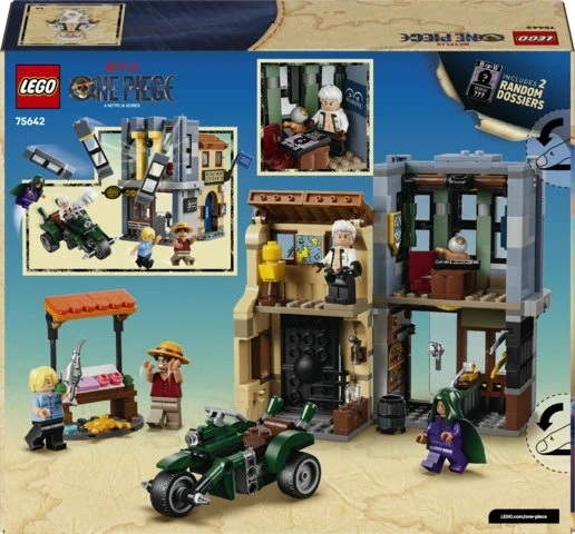 LEGO® ONE PIECE Lemiama kova su Captain Smoker Žaislas 75642